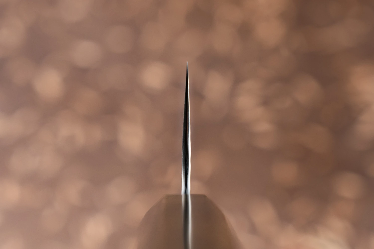 Nigara VG10 Tsuchime Damascus Sakimaru Nakiri 165mm 5 Nigara VG10 Tsuchime Damascus Sakimaru Nakiri 165mm - Image 3