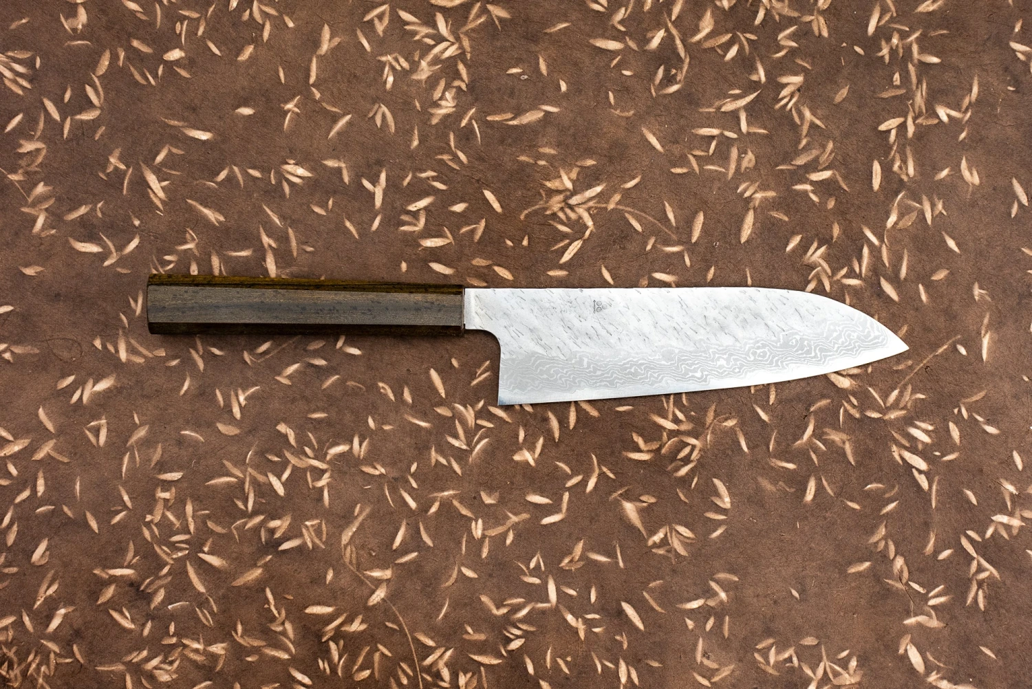 Nigara VG10 Tsuchime Damascus Santoku 180mm 3 Nigara VG10 Tsuchime Damascus Santoku 180mm