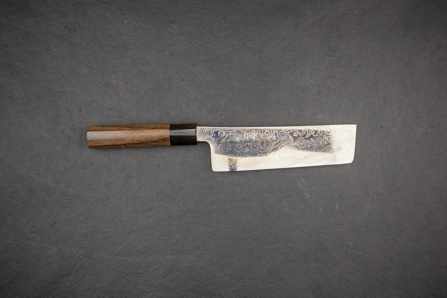 Tsukasa Hinoura VS2 Colour Damascus Nakiri 165mm 3 Tsukasa Hinoura VS2 Colour Damascus Nakiri 165mm