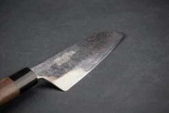 Tsukasa Hinoura VS2 Colour Damascus Santoku 165mm -Helle Store saji rainbow santoku 3