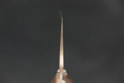 Takeshi Saji VG10W Rainbow Damascus Western Bunka 180mm -Helle Store saji v10 rainbow karin bunka 5