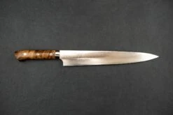 Takeshi Saji VG10W Rainbow Damascus Western Sujihiki 270mm