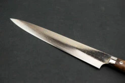 Takeshi Saji VG10W Rainbow Damascus Western Sujihiki 270mm -Helle Store saji v10 rainbow karin suji 270 4