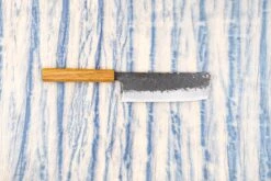 Sakai Kikumori Minomo Kajiya Aogami Kurouchi Tsuchime Nakiri 165mm
