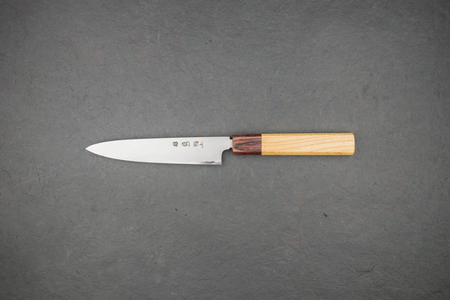 Sakai Kikumori Yoshikazu Tanaka Shironiko Kasumi Petty 150mm 4 Sakai Kikumori Yoshikazu Tanaka Shironiko Kasumi Petty 150mm - Image 2