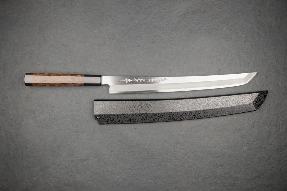 Sakai Takayuki Zangetsu Sakimaru Takobiki 300mm 3 Sakai Takayuki Zangetsu Sakimaru Takobiki 300mm