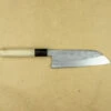 Sakai Kikumori Aogami Nashiji Santoku 165mm -Helle Store santoku 165 nashiji