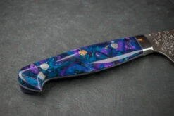 Yu Kurosaki SG2 Shizuku Western Gyuto 240mm -Helle Store shizuku blue acrylic western gyuto 240mm 4