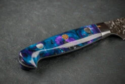 Yu Kurosaki SG2 Shizuku Western Petty 130mm 10 Yu Kurosaki SG2 Shizuku Western Petty 130mm -Helle Store shizuku blue acrylic western petty 130mm A 4