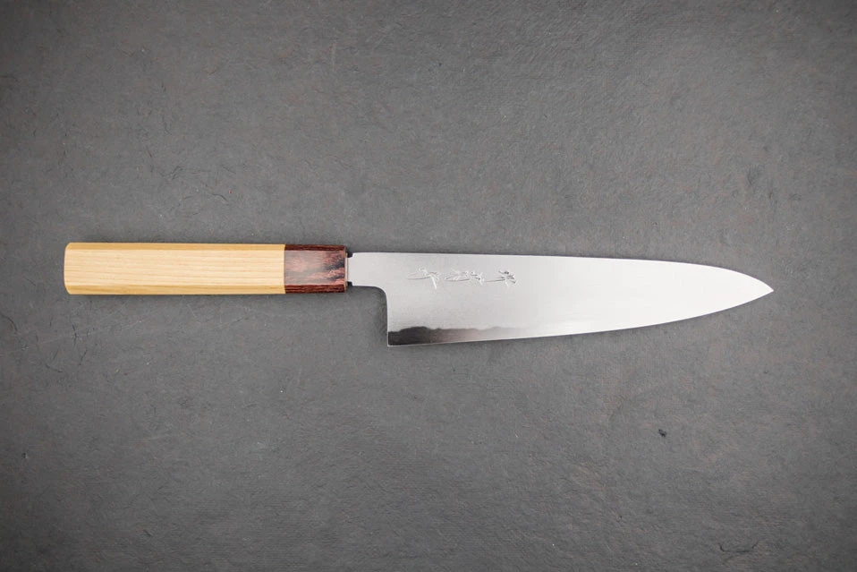 Sakai Kikumori Yoshikazu Tanaka Shironiko Kasumi Gyuto 210mm 3 Sakai Kikumori Yoshikazu Tanaka Shironiko Kasumi Gyuto 210mm