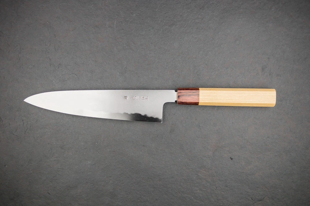 Sakai Kikumori Yoshikazu Tanaka Shironiko Kasumi Gyuto 210mm 4 Sakai Kikumori Yoshikazu Tanaka Shironiko Kasumi Gyuto 210mm - Image 2