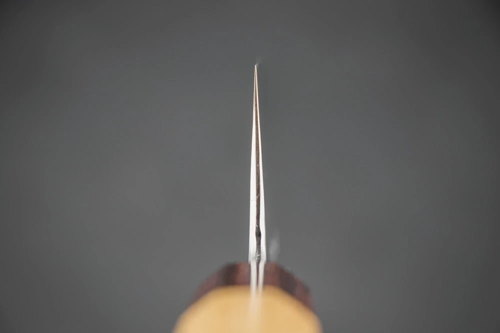 Sakai Kikumori Yoshikazu Tanaka Shironiko Kasumi Gyuto 210mm 6 Sakai Kikumori Yoshikazu Tanaka Shironiko Kasumi Gyuto 210mm - Image 4