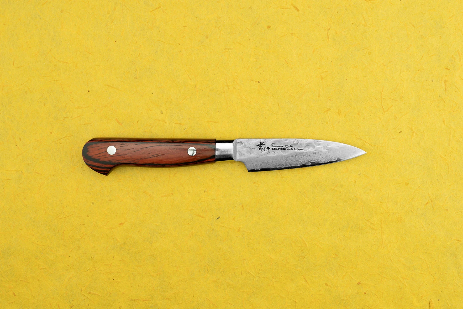 Sakai Takayuki VG10 33 Layer Damascus Western Handle Petty 80mm 3 Sakai Takayuki VG10 33 Layer Damascus Western Handle Petty 80mm