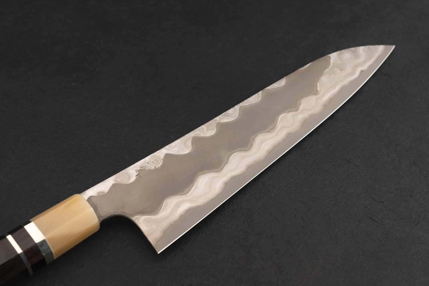 Nigara Aogami Troll Killer Damascus Gyuto 240mm 6 Nigara Aogami Troll Killer Damascus Gyuto 240mm - Image 4