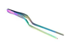 Offset Plating Tweezer 20cm -Helle Store tweezers funky short