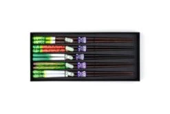 Wakasa Nuri Chopsticks Vegetable 5 Piece Set