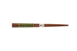 Wakasa Nuri Thread Wrapped Chopsticks -Helle Store wakasa nuri green thread wrapped