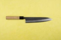 Toshihiro Wakui Aogami Honsanmai Kurouchi Nashiji Gyuto 210mm