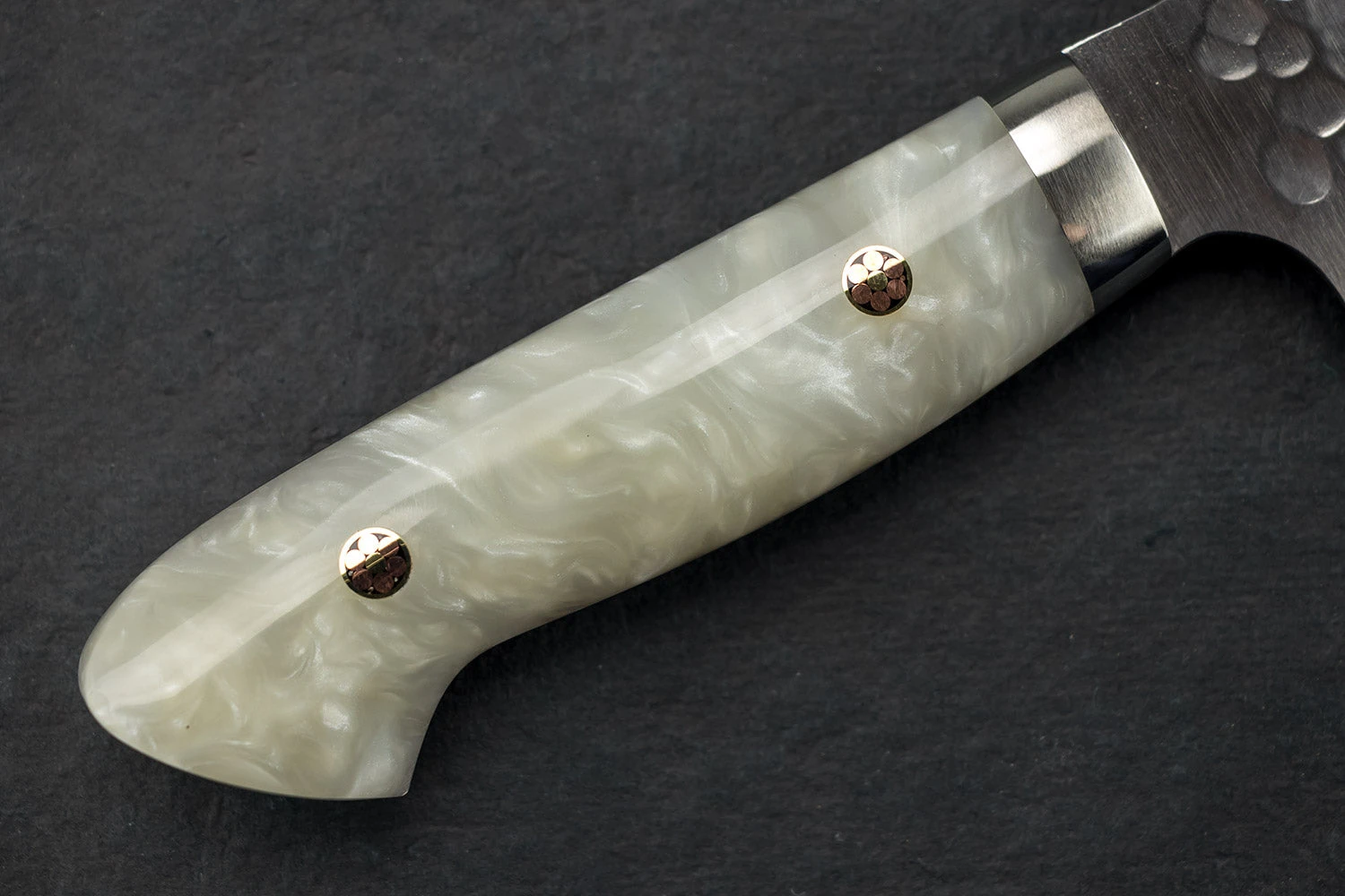 Yoshimi Kato SG2 Tsuchime Western Gyuto 210mm 4 Yoshimi Kato SG2 Tsuchime Western Gyuto 210mm - Image 2