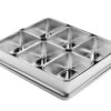 Stainless Yakumi Pan - 6 Compartments