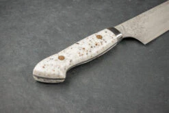 Yoshimi Kato SG2 Black Damascus Western Kiritsuke 210mm -Helle Store yoshimi sg2 gyuto 210mm 4