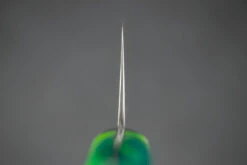 Yoshimi Kato SG2 Damascus Migaki Western Santoku 165mm -Helle Store yoshimi sg2 santoku 5